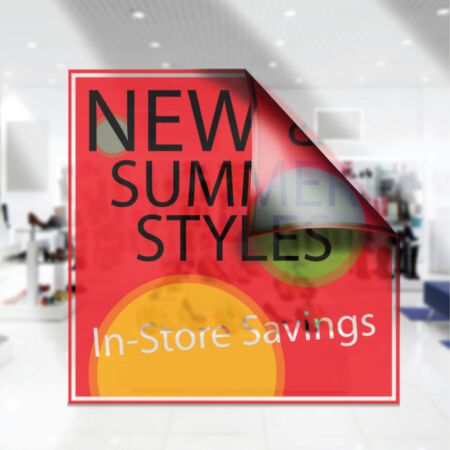 Adhesive Clear Vinyl