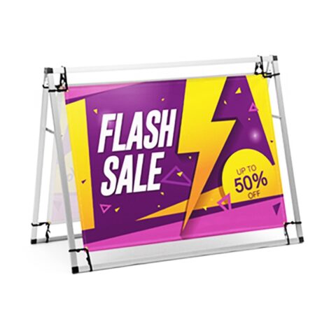 A-Frame Banner Display 4ft