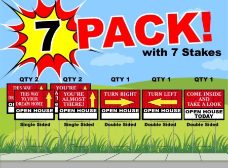 7 Pack with dry erase section