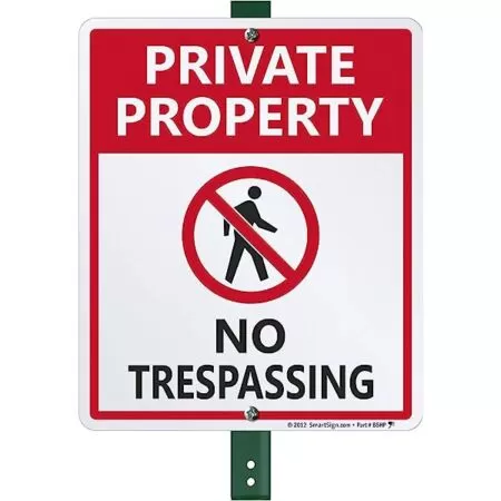 Reflective Aluminum Sign