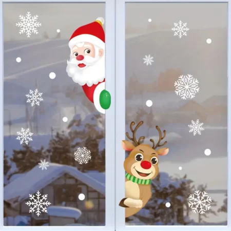 Static Window Clings Deco