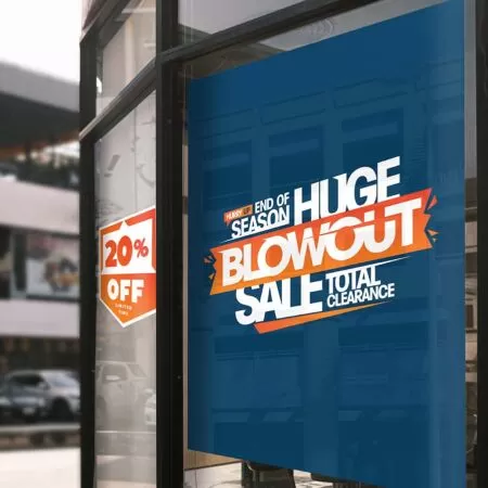 Premium Window Cling